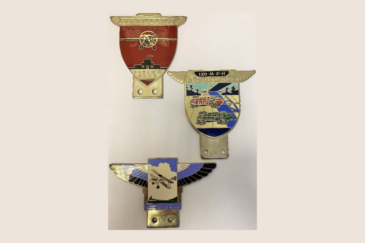 Reproduction Brooklands Automobile & Aviation badges 